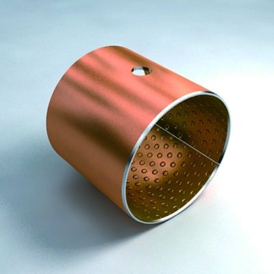 RM, Bimetall Gleitlager Bronze Stahl bimetal sliding bushing